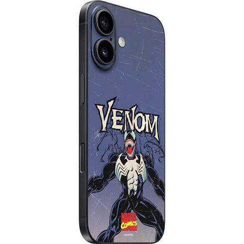 Marvel Classic Comics Venom iPhone 16 Plus Skin
